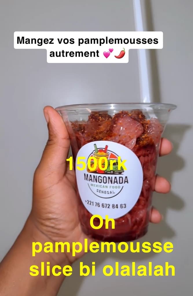 Mangonada Pamplemousse Slice